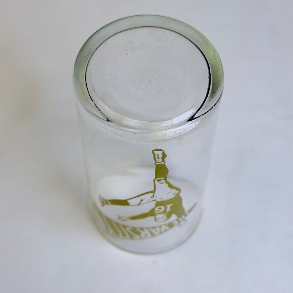 Vintage The Varsity Atlanta Football Kicker #16 Drinking Glass Tumbler Green - Picture 7 of 7